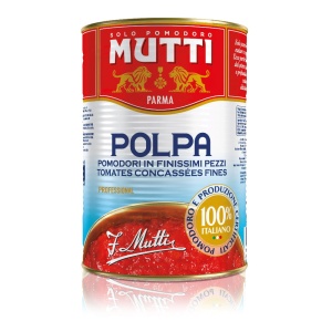 Pomidory krojone w soku pomidorowym polpa Mutti 4,05kg