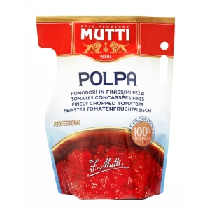 Pomidory krojone w soku pomidorowym polpa Mutti 5kg