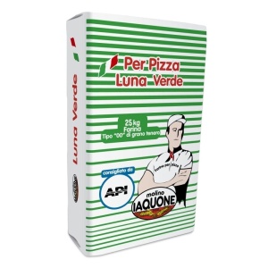 Mąka do pizzy z miękkiego ziarna “Luna Verde” Molino Iaquone 10kg