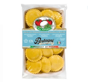 Ravioli z pomidorem, ricottą i bazylią 250g Bertagni x 6op. 