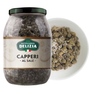 Kapary w soli morskiej Delizia 1kg