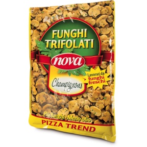 Pieczarki krojone do pizzy ( w oleju) 1700g NOVA
