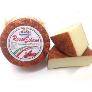 Ser pecorino rosso sikano ok. 3,5kg SIFOR 