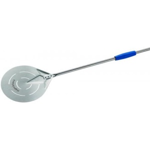 Łopatka operacyjna do pizzy napolitańskiej INOX perferowana 20cm/długa rączka Gi.metal  